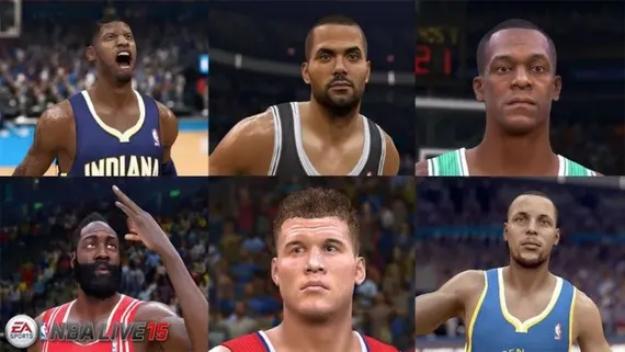 PS4 NBA Live 15 (Б/У, Английская версия, CUSA-00662)