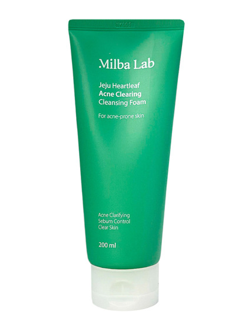 Milba Lab Jeju Heartleaf Acne Clearing Cleansing Foam