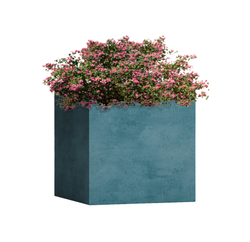Кашпо, коллекция КОНКРИТ, форма КУБ