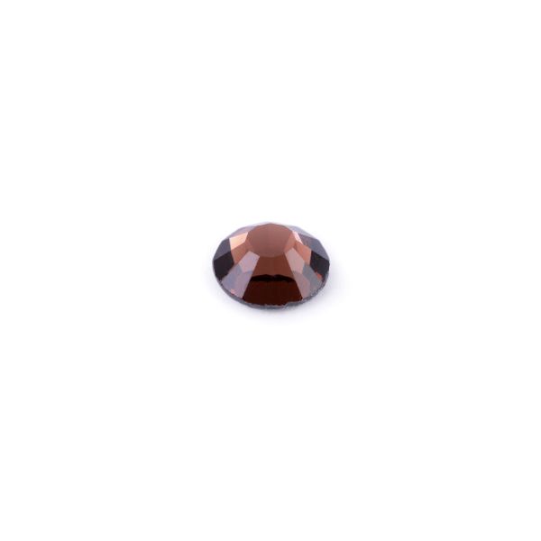 Стразы клеевые стекло 3.9 мм, 5х48 шт, SS16 №17 св.коричневый (Smoked Topaz), Zlatka ZRTG-1648