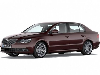 Автоковрики для Skoda SuperB II, B6. Крепеж - Столбики. (2008-2016)