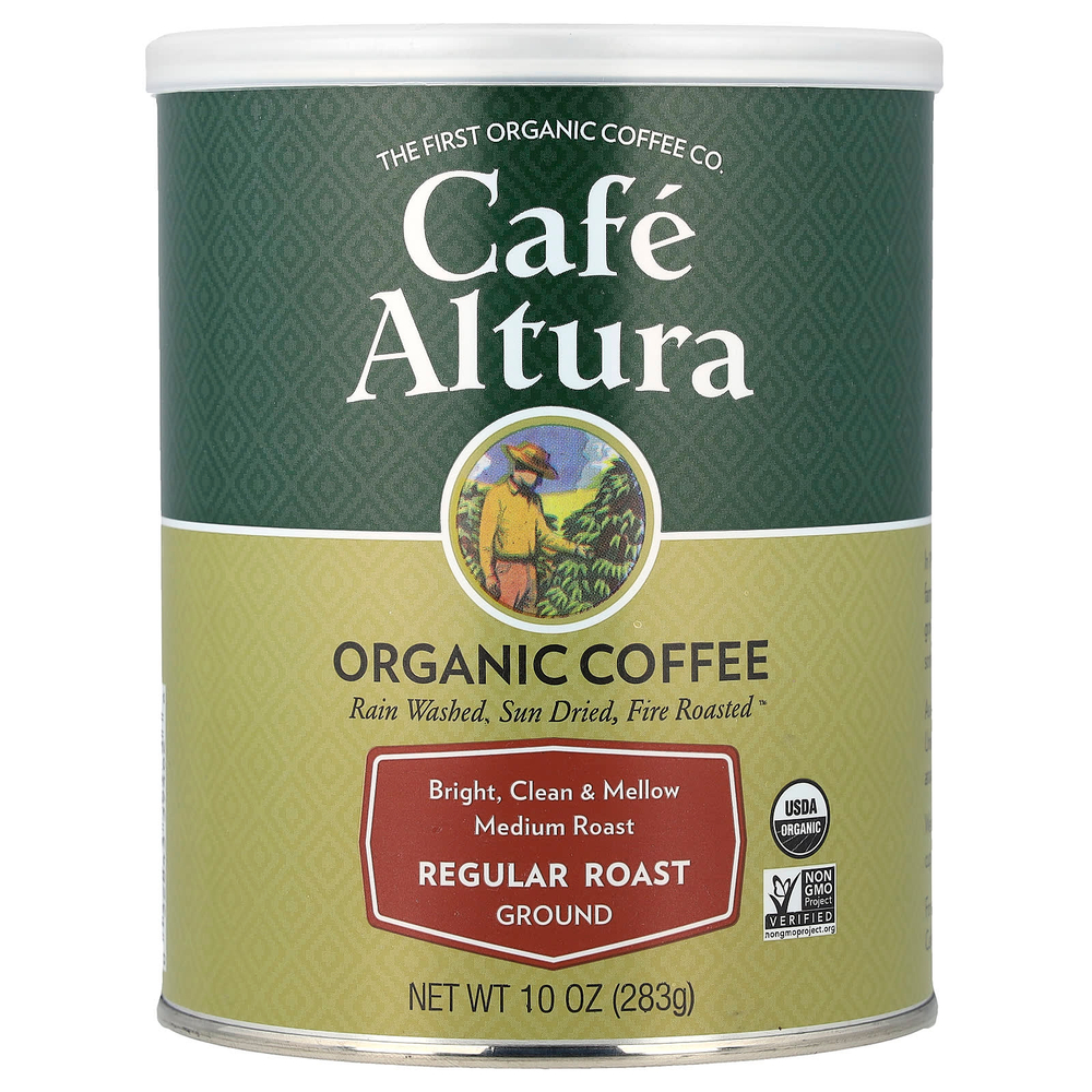 Cafe Altura, органический кофе, молотый, обычной обжарки, 283 г (10 унций)