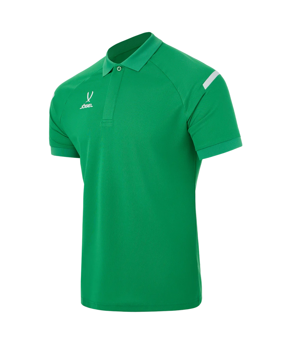 Поло CAMP 2 Poly Polo, зеленый/белый