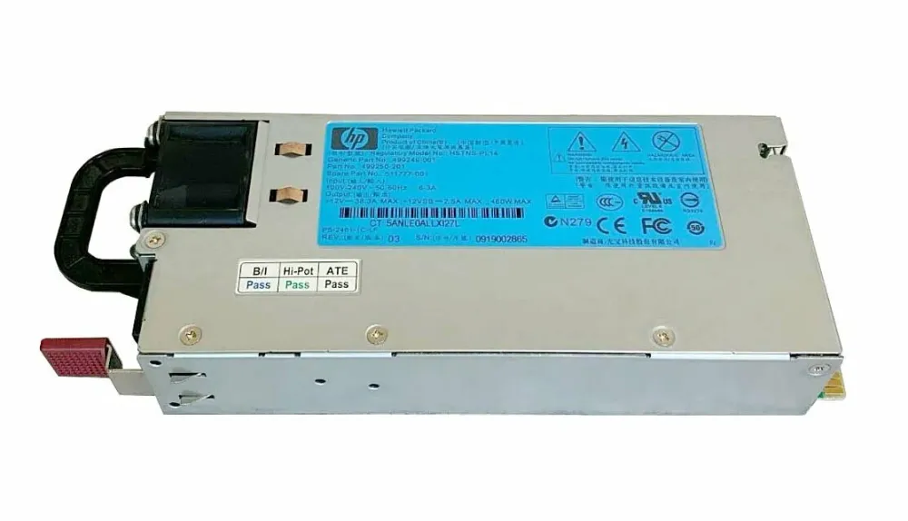 Блок питания HP Hot-Plug Gen8 Redundant Power Supply 460Wt PS-2461-7C-LF