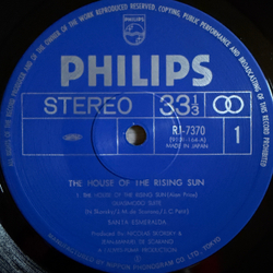 Виниловая пластинка Santa Esmeralda 2 ‎– The House Of The Rising Sun LP
