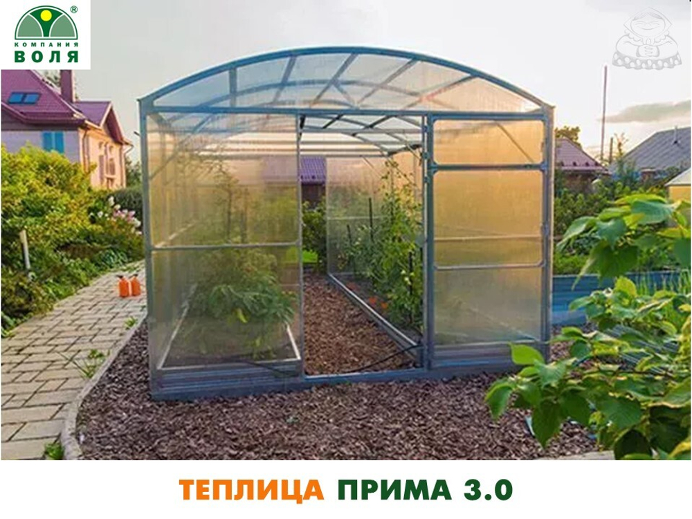 ТЕПЛИЦА ВОЛЯ ПРИМА 3.0