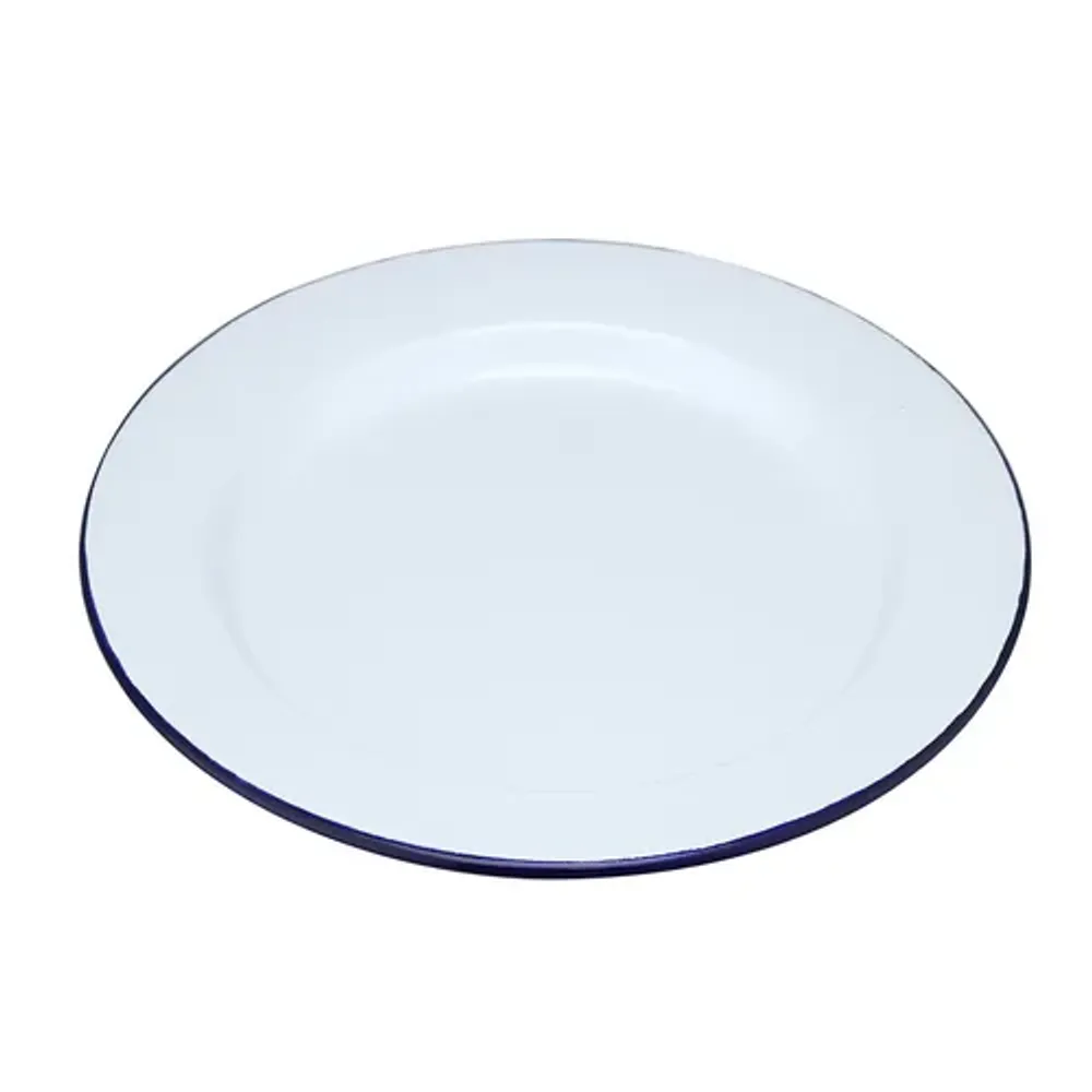 Тарелка d 26 см h2,3 см Blue Rim эмалированая сталь SUNNEX [1]