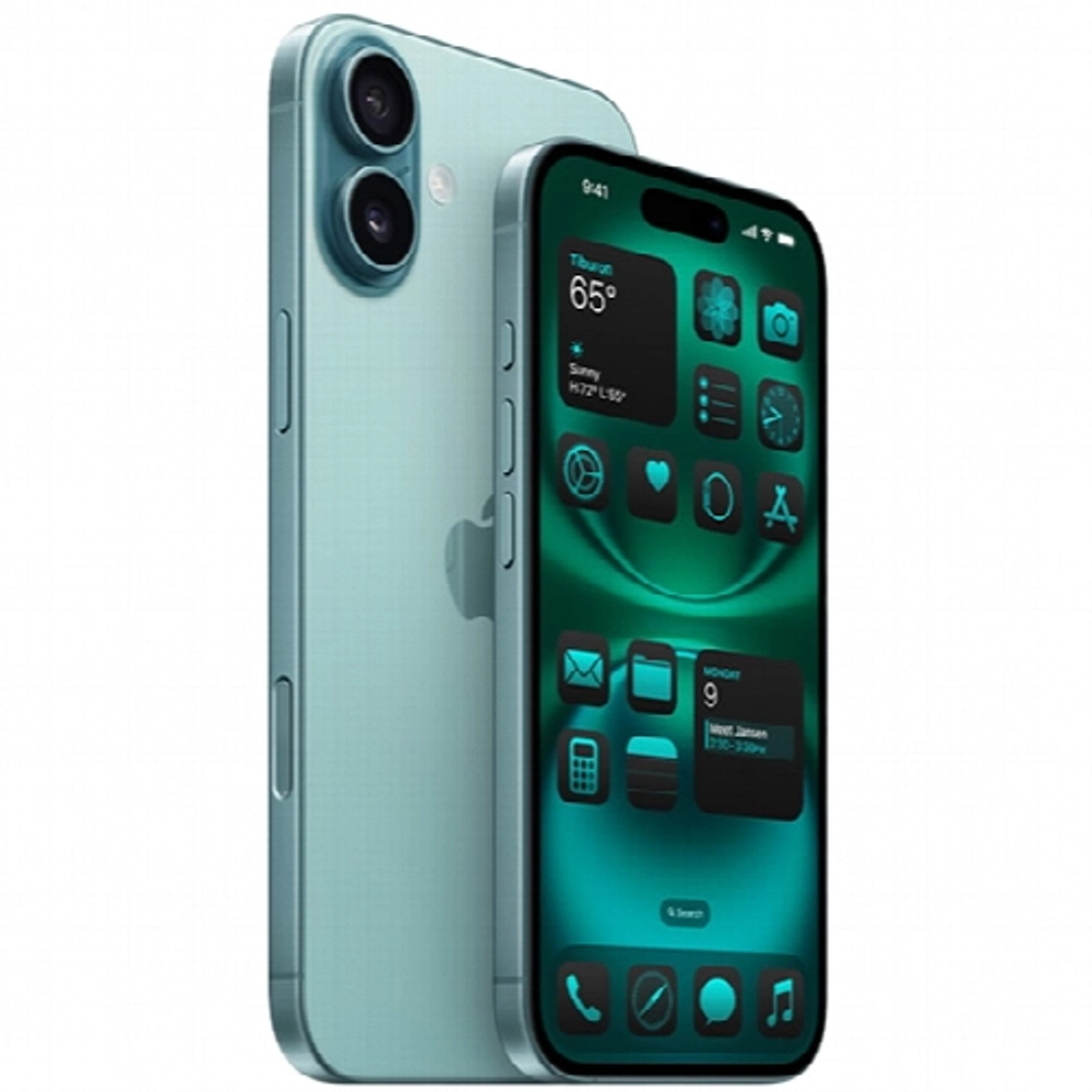 Смартфон Apple iPhone 16 Plus 128GB Teal (1Sim+eSim)