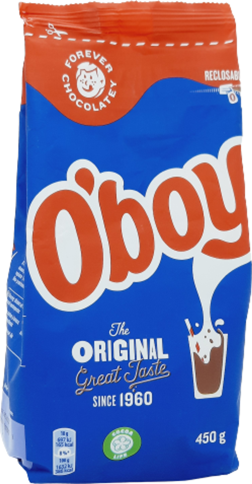 Какао растворимый О boy Original 450 гр.