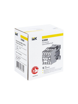 Контактор КМИ-11811 18А 230В/АС3 1НЗ KARAT IEK KKM11-018-230-01