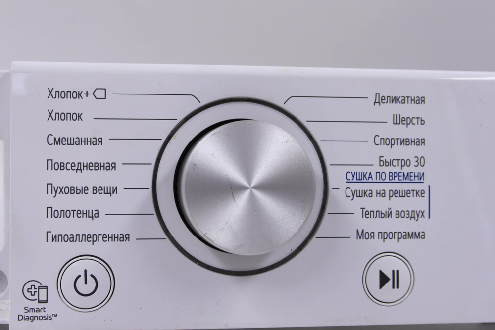 Модуль управления сушильной машины LG DC90V5V0W (В сборе с пластиком)