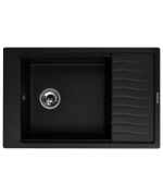 Кухонная мойка Kuppersberg MILA 1B1D BLACK фото 