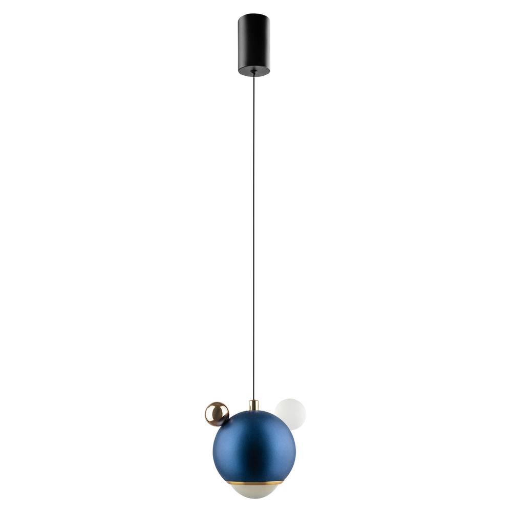 Светильник подвесной Crystal Lux AMIGO SP LED BLUE