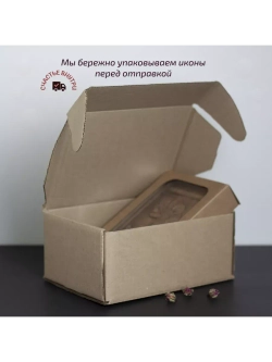 Святой Георгий Победоносец икона деревянная резная, бук