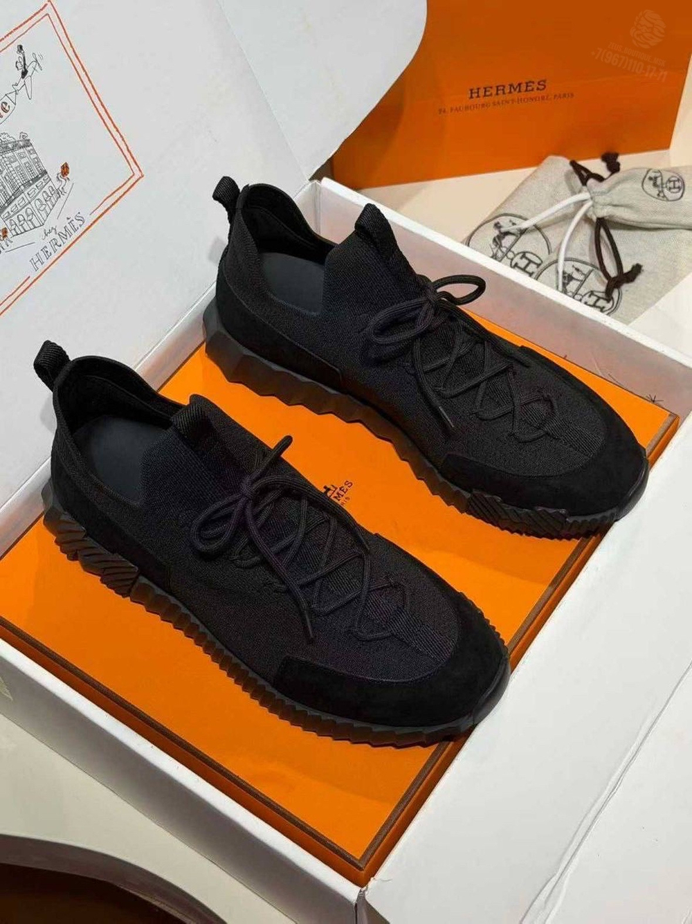 Кроссовки Hermes Slip-on Lift