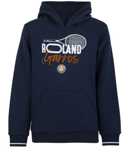 Детская толстовка Roland Garros Kids 2026 Graphic - navy