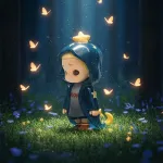 Рандомная фигурка Blind Box 52Toys Nook My Little Universe at Night
