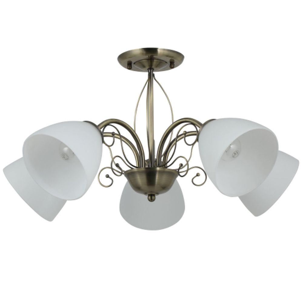 Люстра Rivoli Sue 9171-305 5 х Е27 40 Вт модерн | Rivoli