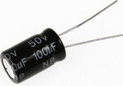 Конденсатор неполярный электролитический 1мкФ 100в / 5х11 / 85°C / Capxon