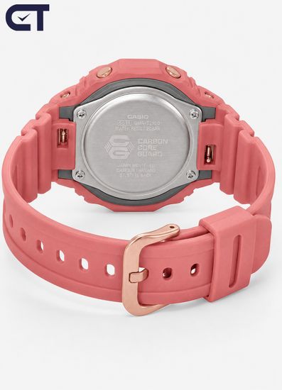 CASIO GMA-S2100-4A2DR G-SHOCK женские наручные часы — компактная женская G-SHOCK в матовом розовом исполнении