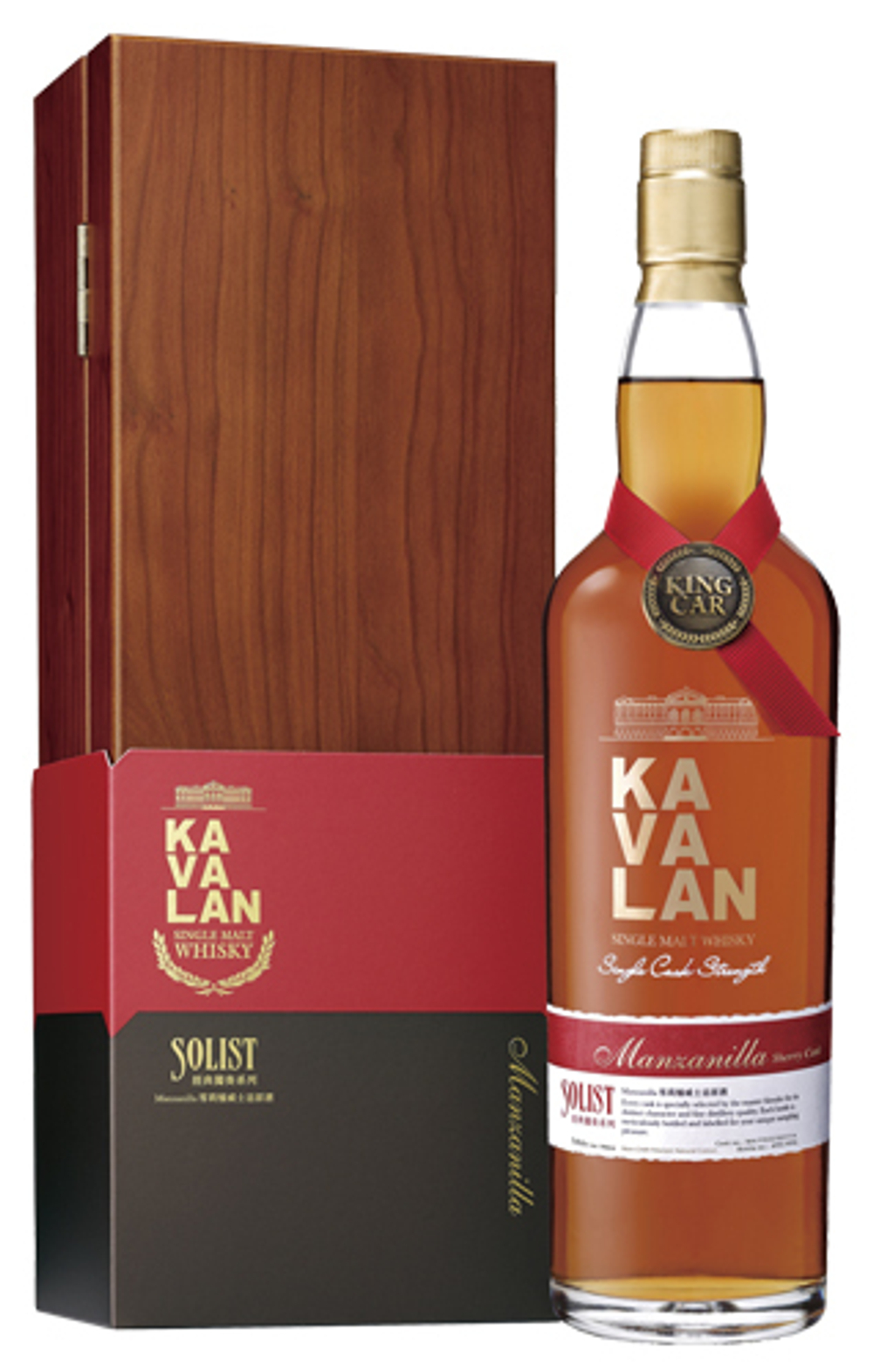 Виски Kavalan Solist Manzanilla Single Cask Strength 58,6% 0,75 л