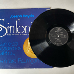 Винтажная виниловая пластинка LP J. Haydn Йозеф Гайдн, Camerata Academica Salzburg, Bernhard Paumgartner, Симфония Sinfonien Nr. 8 (Германия 1980)