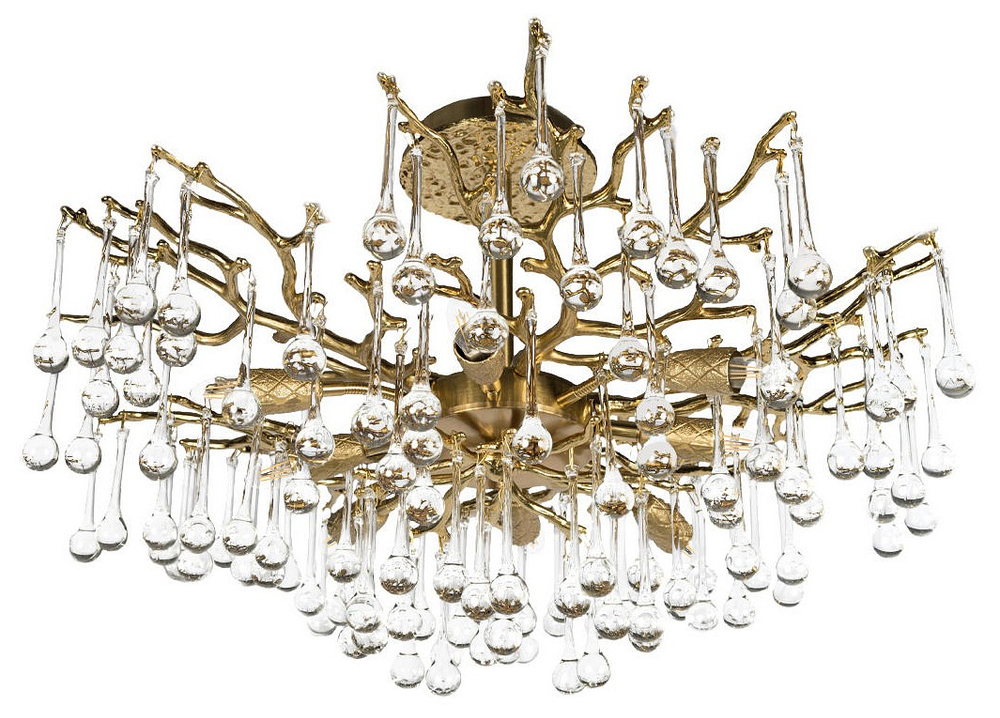 Люстра на штанге Loft it Coral 10351/600C AB