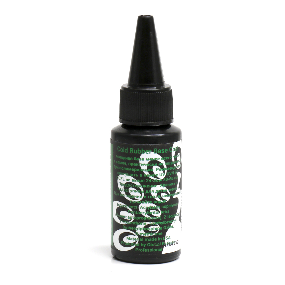 База для гель лака Global Fashion, Rubber Base Coat without Chemical 30 мл