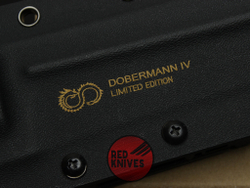 Нож Extrema Ratio Dobermann IV Classic - черная рукоять, сатин клинок