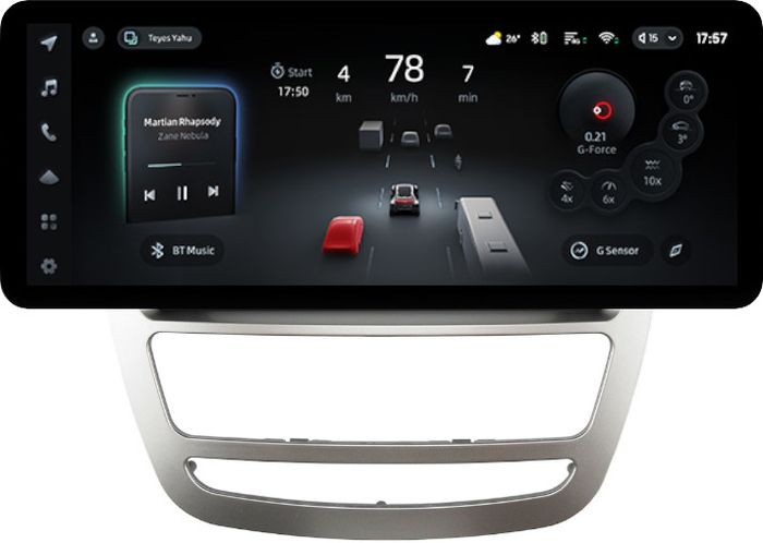 Магнитола для Sollers ST6 (ШГУ монохром), JAC T6 - Teyes CC4PRO монитор 12.3" 2K QLED + рамка 9, Android 13, Быстрейшая, Snapdragon 778G, ИИ, CarPlay, DSP, 4G SIM-слот