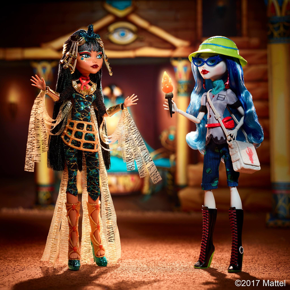 Набор Монстер Хай Гулия и Клео - Комик Кон 2017 / Monster High Ghoulia and Cleo - Comin Con 2017