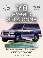 Щетки стеклоочистителя HUOYE Y8 475/475 мм на Mitsubishi Pajero | Hook/J-Hook