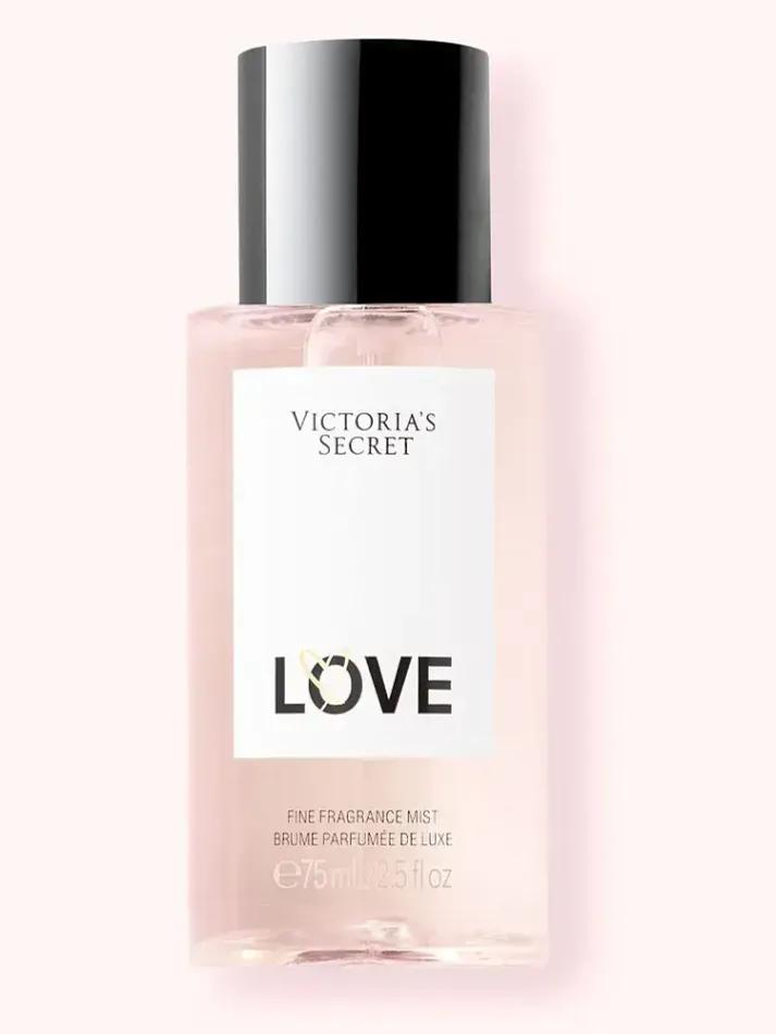 Парфюмированный спрей для тела Victoria's Secret Love Fine Fragrance Mist, 75мл