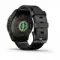 Garmin epix Pro (Gen 2) Sapphire Edition 47 мм, титановый, угольно-серый DLC, черный кожаный ремешок