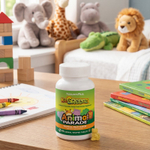 NaturesPlus, Animal Parade®, Kid Greenz®, пищевая добавка для детей с натуральным вкусом зелени, тропические фрукты, 90 таблеток в форме животных