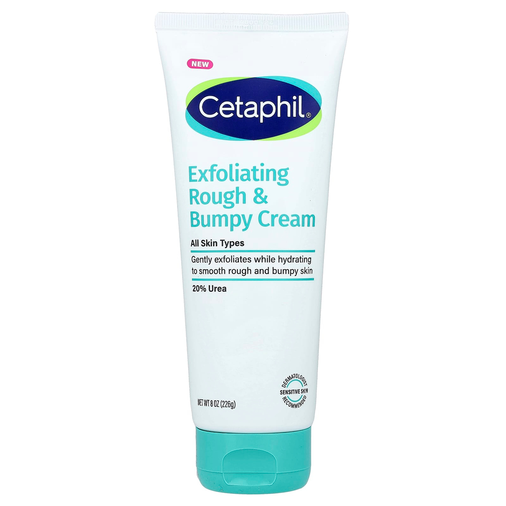 Cetaphil, отшелушивающий крем от огрубевшей и неровной кожи, для всех типов кожи, 226 г (8 унций)