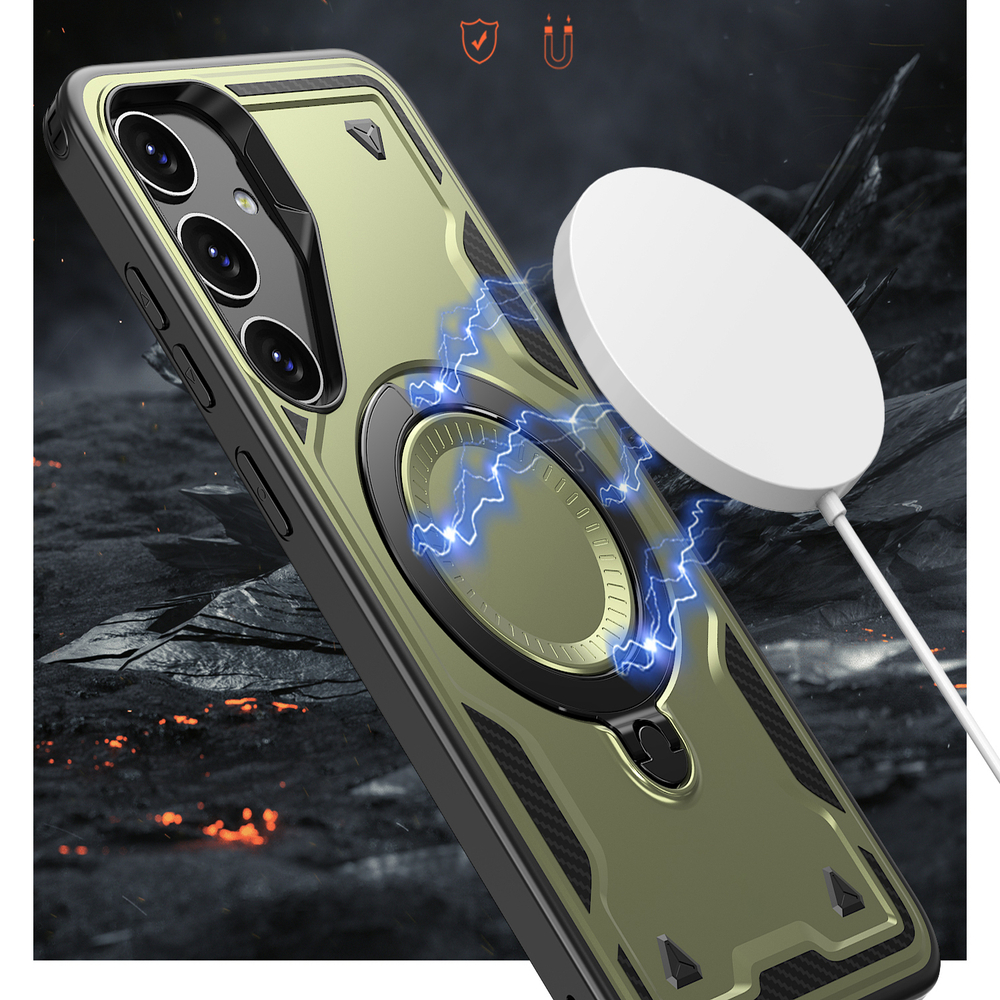 Чехол Magneto Case с кольцом для Samsung Galaxy S25