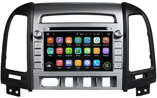 Магнитола для Hyundai Santa Fe 2010-2012 - Kuberg KD-7024-P6 на Android 10