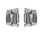 Лабораторно-выращенный бриллиант эполет (пара) 0.731 ct