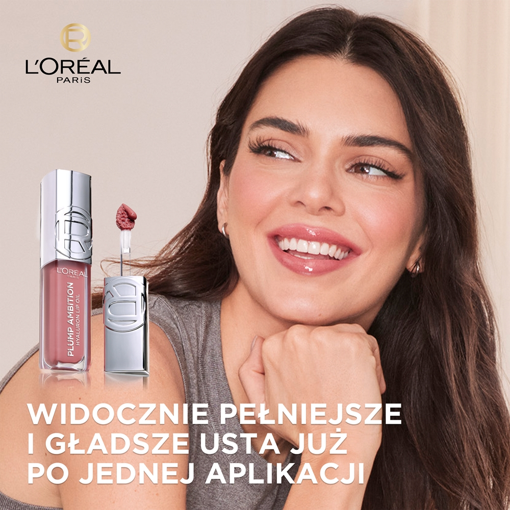 L’Oreal Paris Plump Ambition - Блеск для губ с гиалуроновой кислотой, придающий объем оттенок 380 Rouge in Love, 5 ml