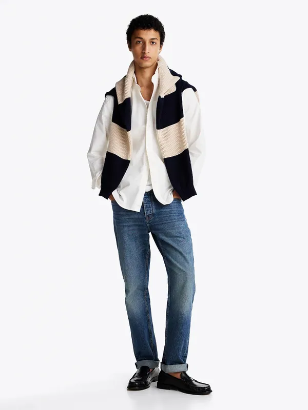Рубашка мужская TOMMY HILFIGER GMD TWILL SOLID SHIR