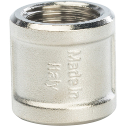 Муфта ВР никелированная    1/2"