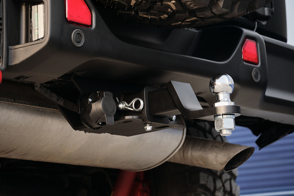 Фаркоп BMS для Jeep Wrangler JK, JL 2018-2026 (под американский бампер)