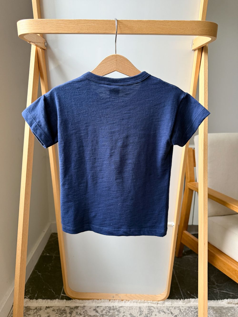 Новая хлопковая футболка Petit Bateau, 104