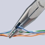 Плоские круглогубцы с режущими кромками в средней части 160 мм Knipex 27 01 160