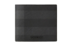 Burberry Leather Wallet Men"s Charcoal Gray