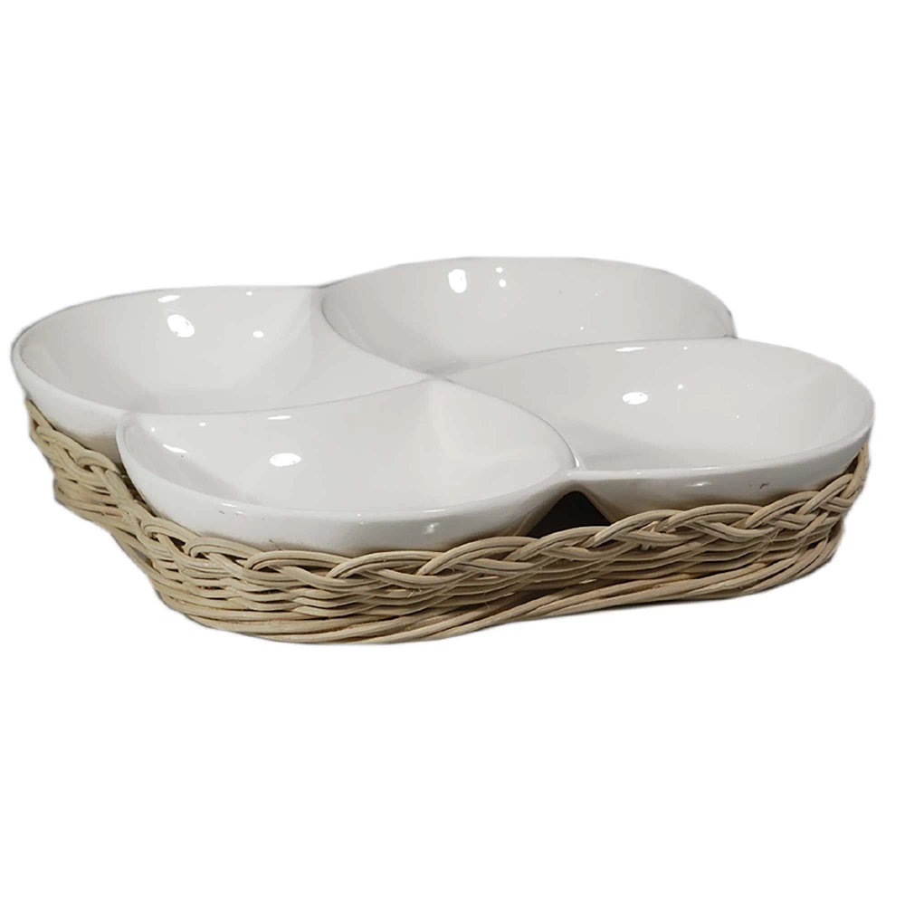 La Porcellana Bianca Корзина Midollino 40x40 см для закусочной тарелки EAN 8027549073588