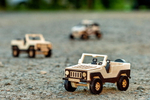 Внедорожник Off-Road от TARG - деревянный конструктор, сборная модель, 3d пазл