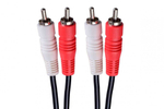 Кабель 2xRCA (папа) - 2xRCA (папа) Smartbuy (KA-221-300) 1.8м