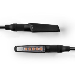 TS130-FR232B RIZOMA UNIVERSAL LED INDICATORS PAIR VISION W/MOUNTS AND WIRES